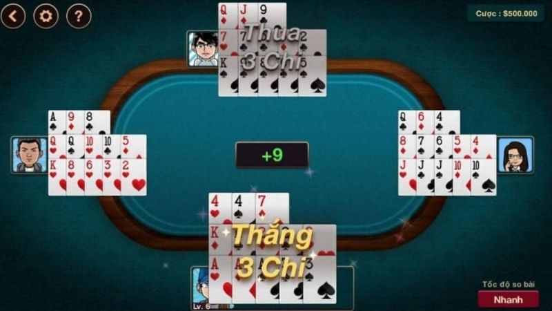 Cách chơi game binh xập xám